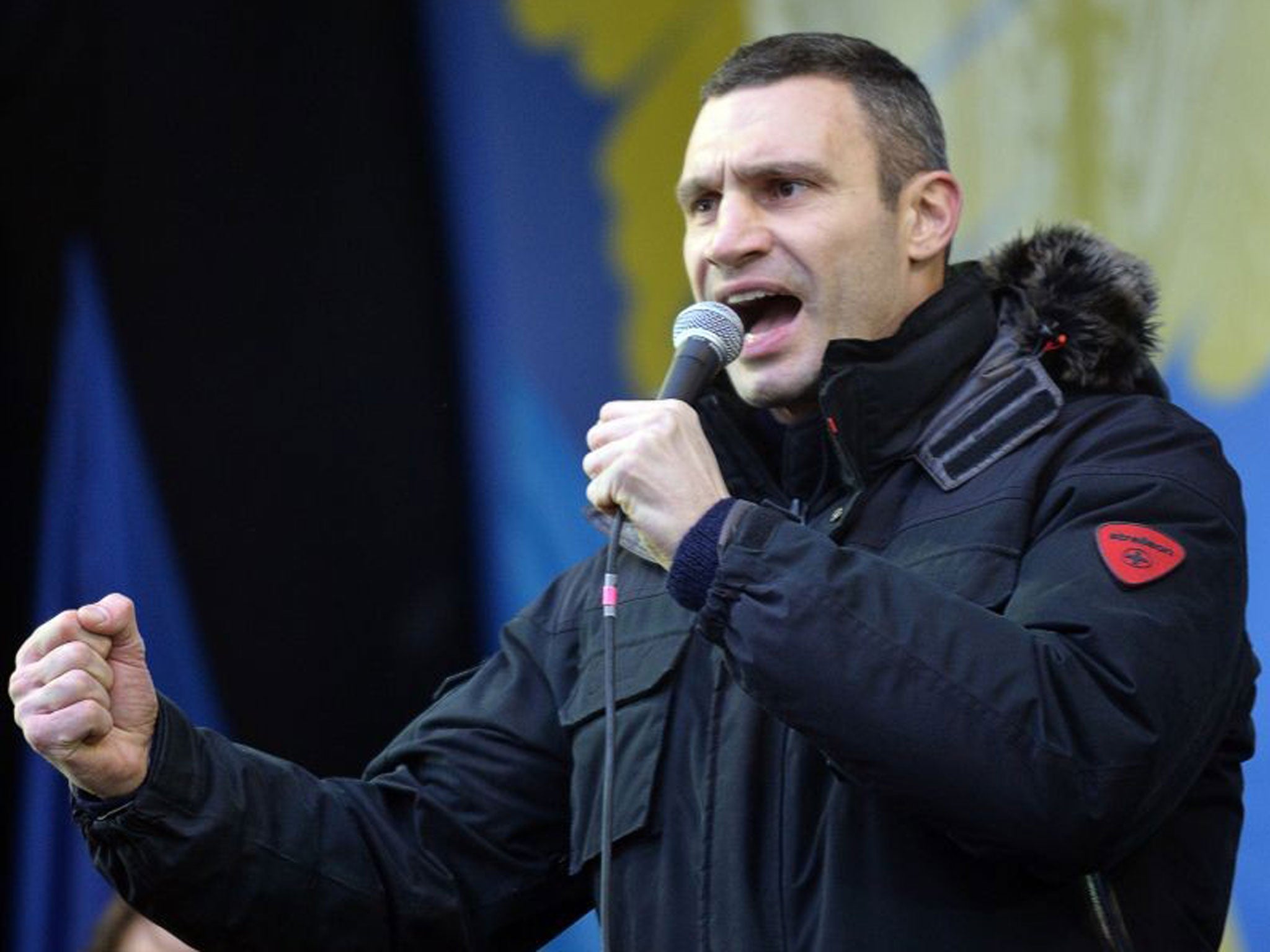 Champion’s cause: Vitali Klitschko is challenging Ukraine’s president