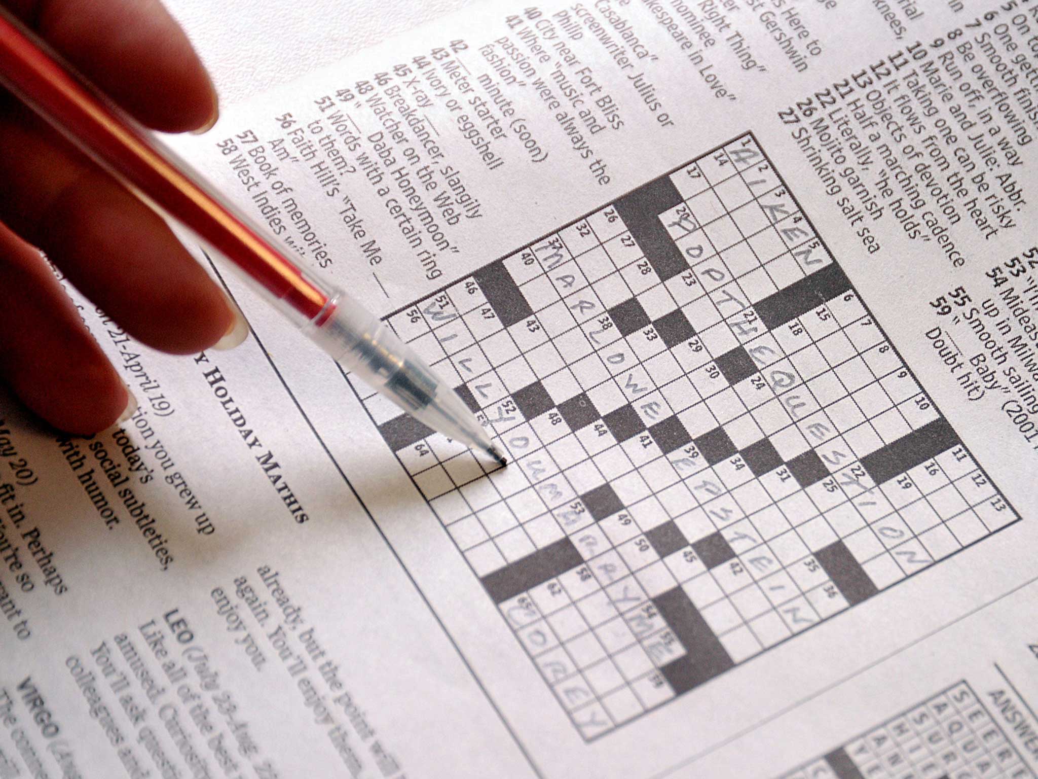 Cryptic crossword