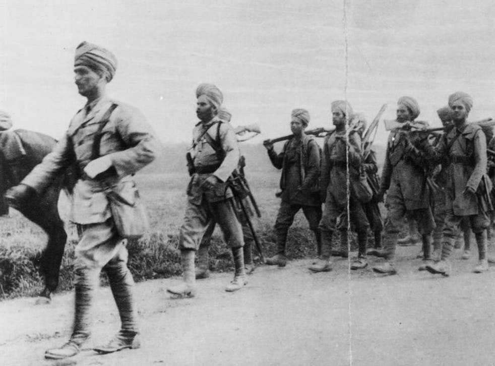Indian battalions were among the first sent into the battlefields of Flanders – and died in their thousands fighting for the British Empire