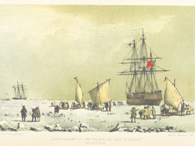 This illustration from ‘The Eventful Voyage of HM Discovery Ship 'Resolute' to the Arctic Regions’ is one of a million-plus British Library images that have just been made available on the internet