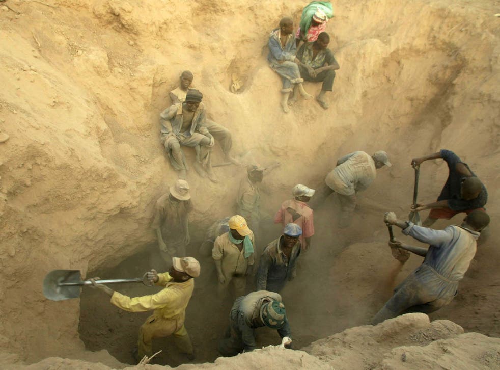 Illegal miners dig for diamonds in Zimbabwe’s Marange gem fields, which were exposed by an earth tremor in 2006 and are the largest discovered in Africa in more than a century