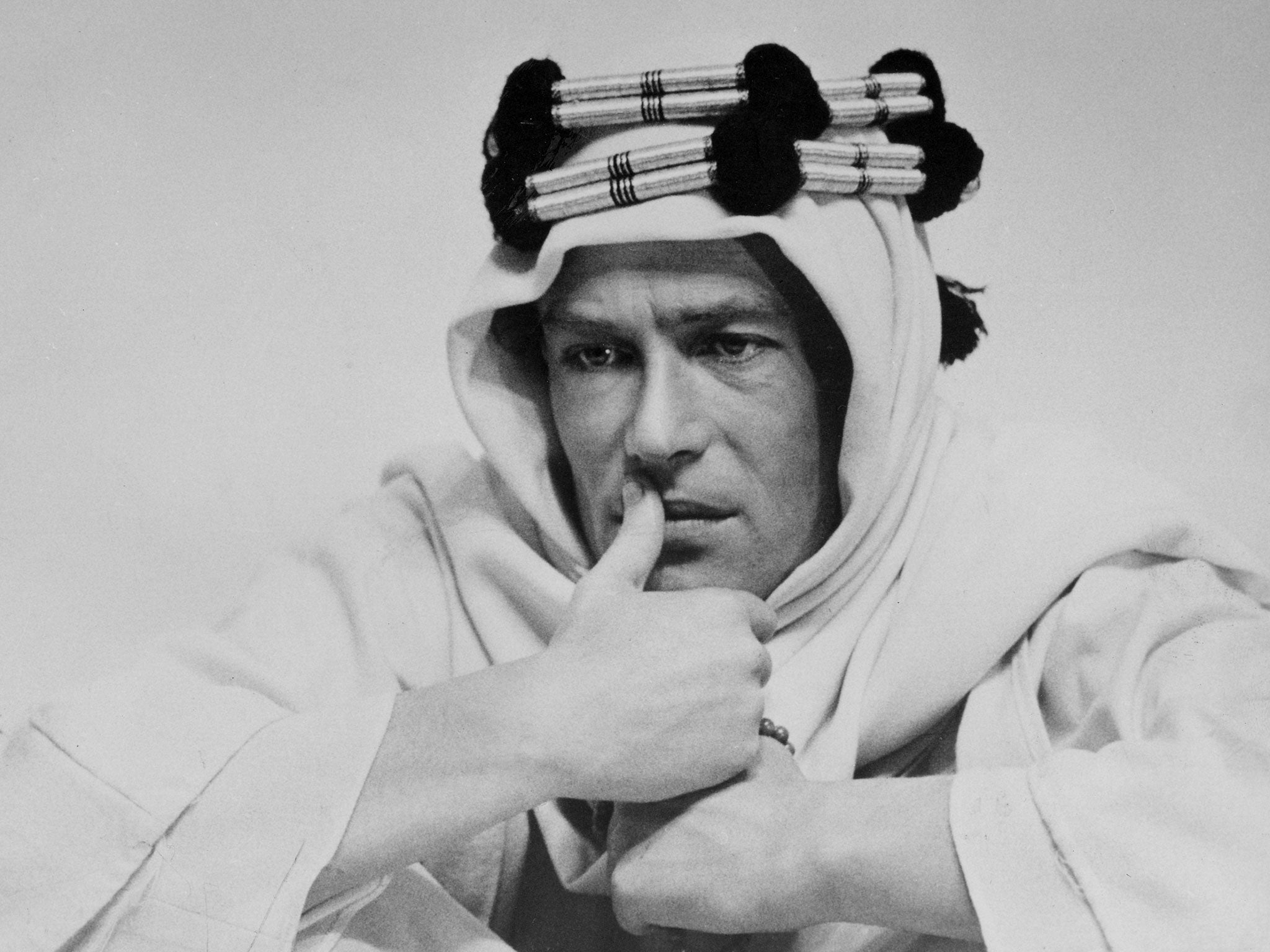 Peter O’Toole in ‘Lawrence of Arabia’