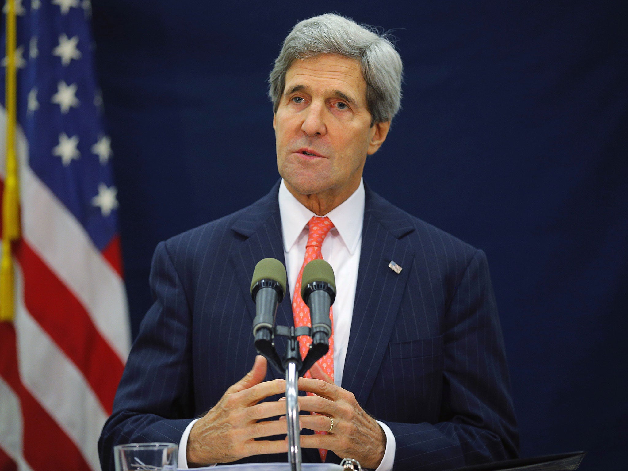 John Kerry said that to suggest that the government had 'abandoned [Mr Levinson] or anybody has abandoned him is simply incorrect... and not helpful'