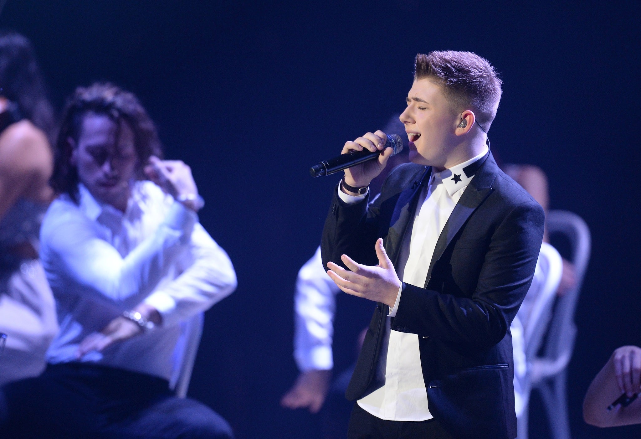 Nicholas came runner-up to Sam Bailey in tonight's final