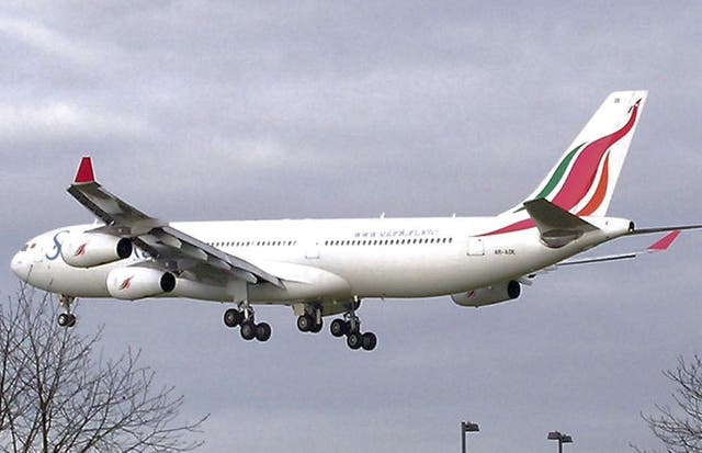 A Sri Lankan Airlines A330 Airbus