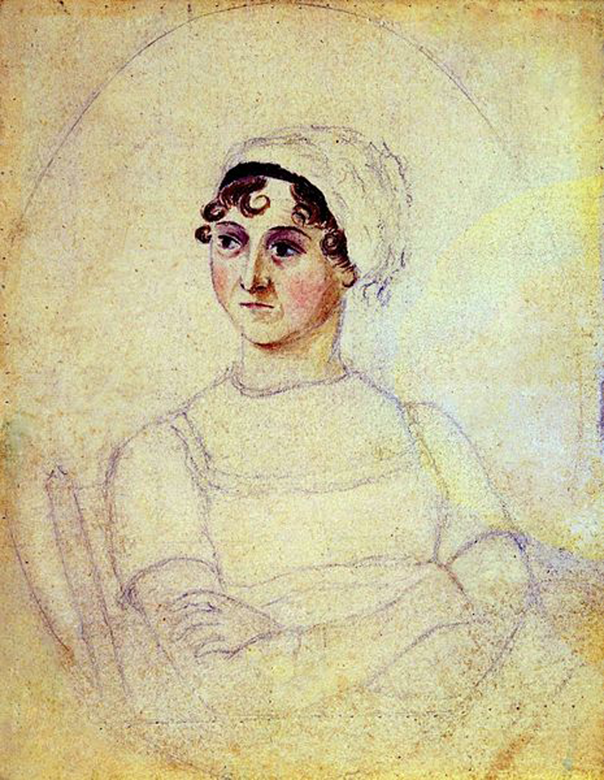 Jane Austen, drawn by her sister Cassandra