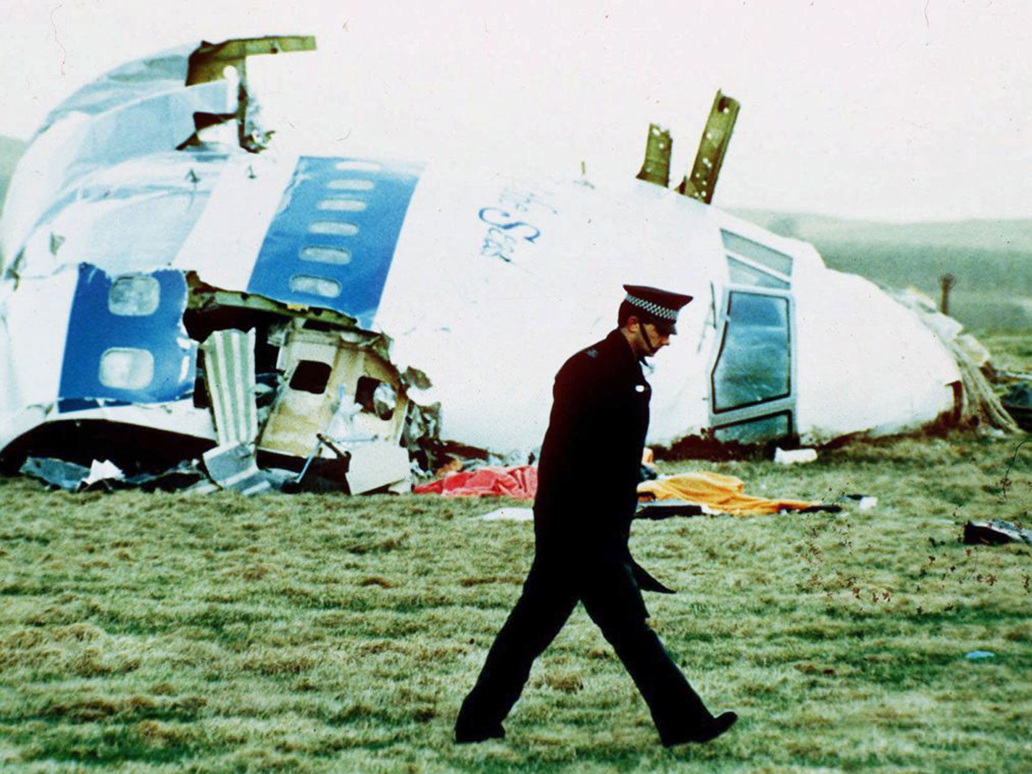 Colossal wreck: 270 people died when Pan-Am 103 crashed near the Scottish town of Lockerbie