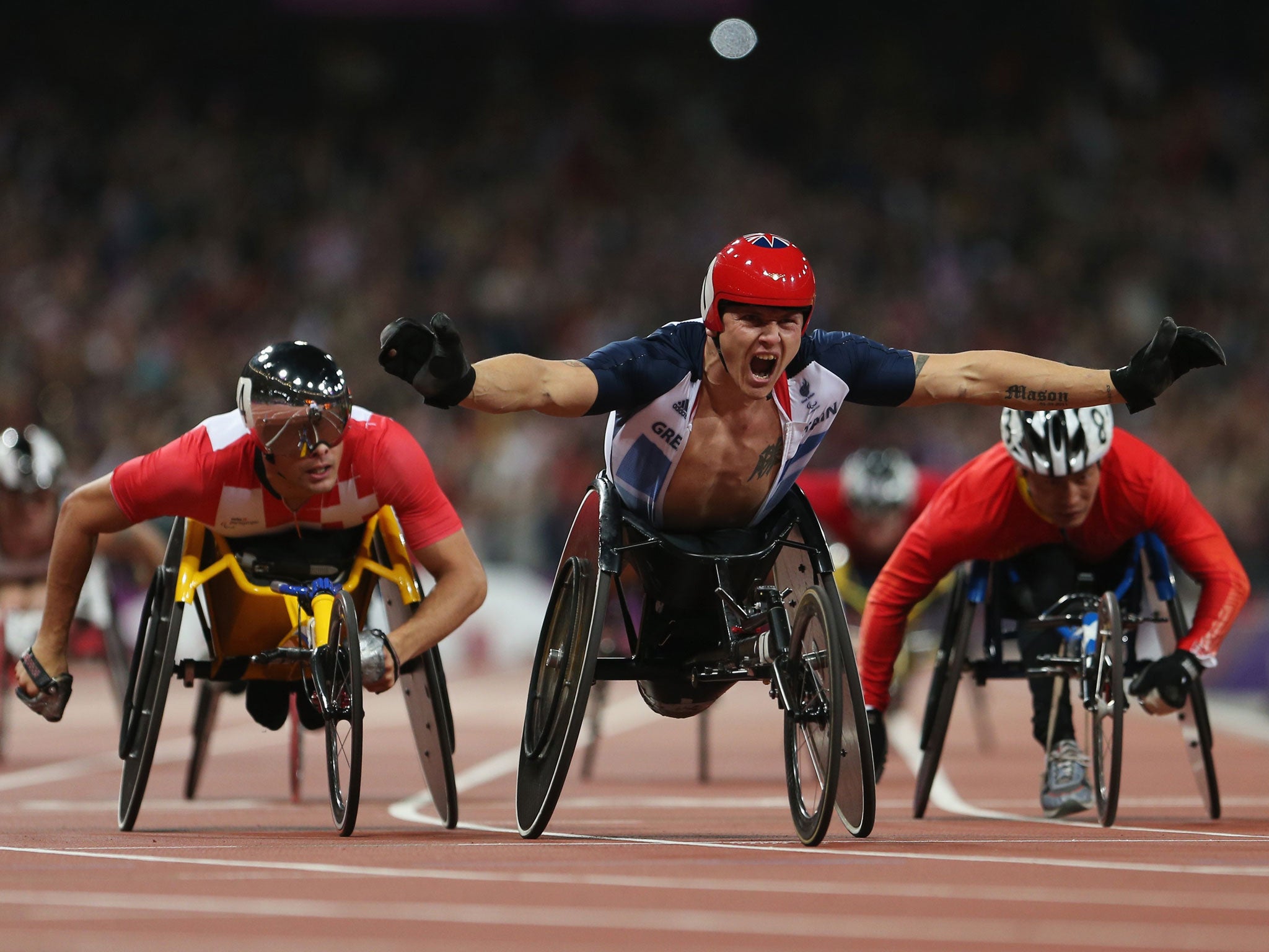 David Weir was one of the main paralympic stars of London 2012