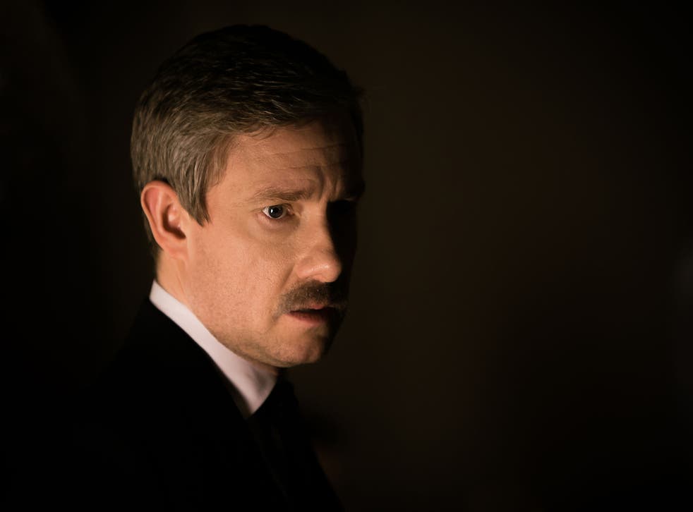 Sherlock series three: Martin Freeman as Dr John Watson
