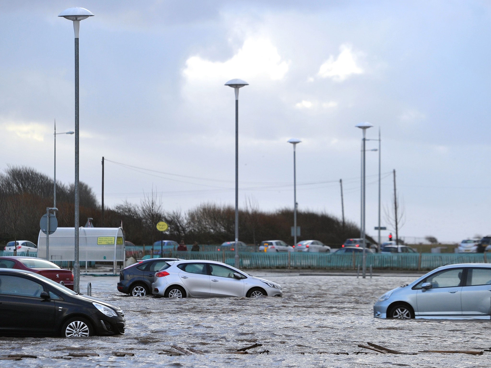 The recent storms marked the wettest winter on record