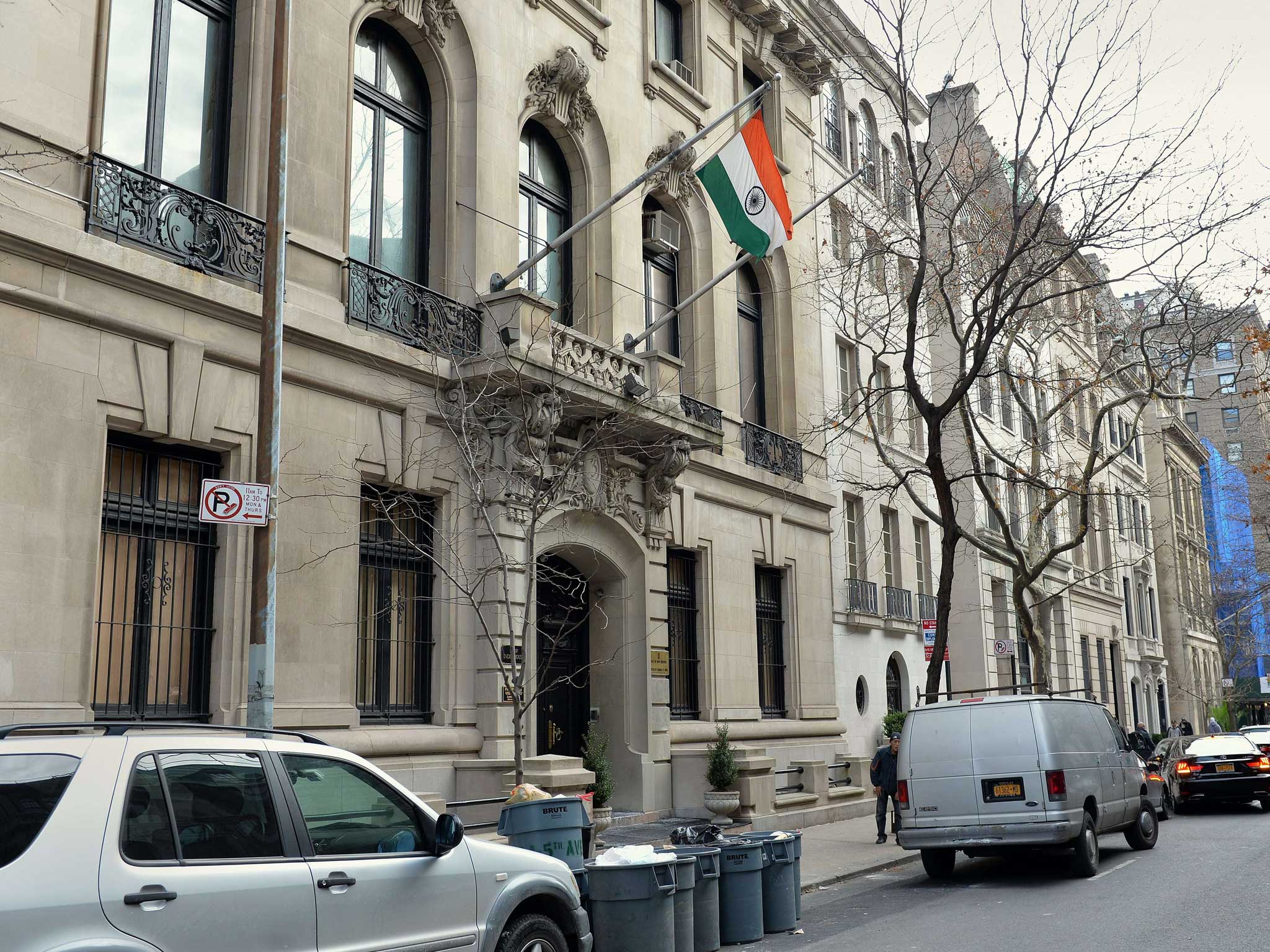 The Consulate General of India building in New York