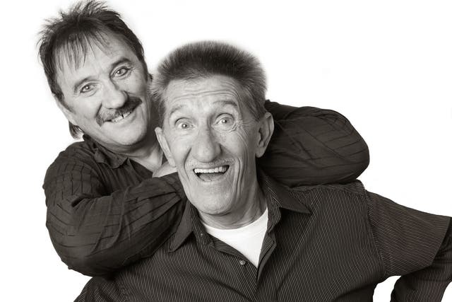 The brothers, known for their catchphrase “To me, to you”, will sit it on lunchtime news conferences at Northern Echo