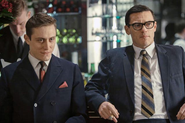 Slick as thieves: Jack Roth played Charlie Wilson and Luke Evans starred as Bruce Reynolds in 'The Great Train Robbery'