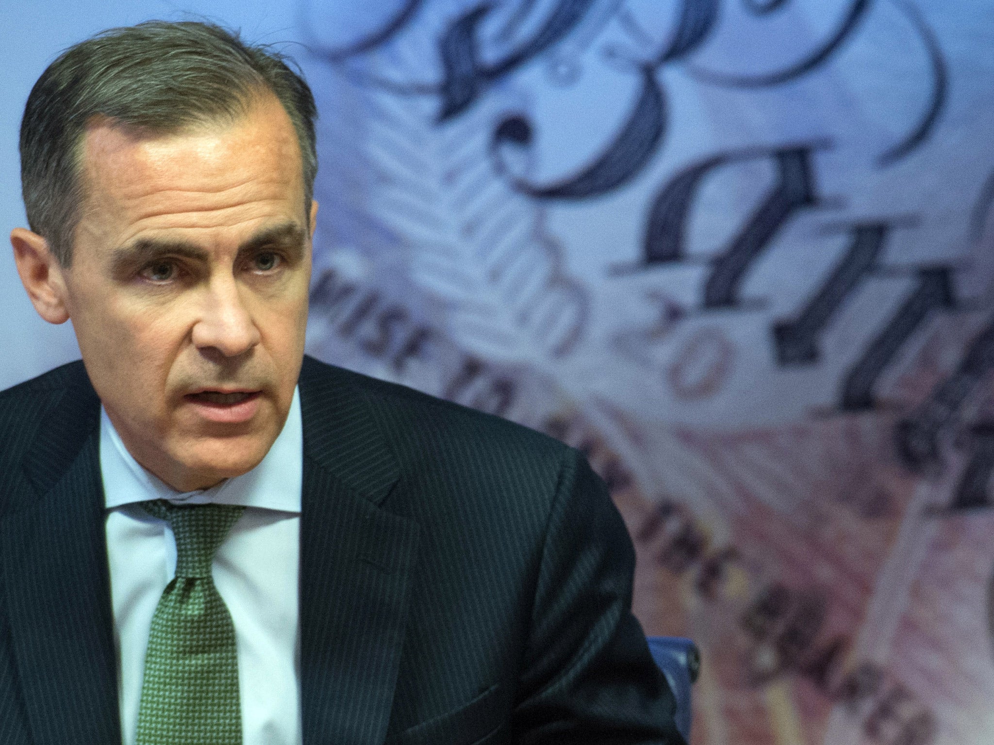 Governor of the Bank of England Mark Carney may decide to increase interest rates if unemployment continues to drop