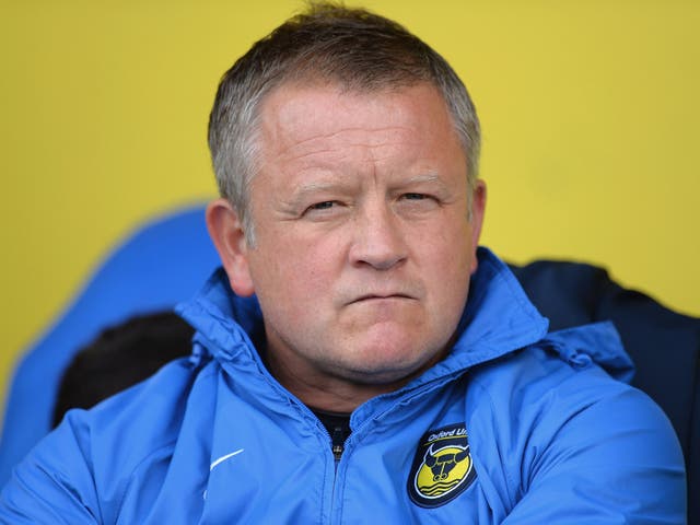 Oxford United manager Chris Wilder says he is focused on achieving promotion