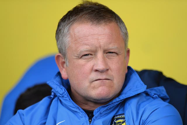 Oxford United manager Chris Wilder says he is focused on achieving promotion