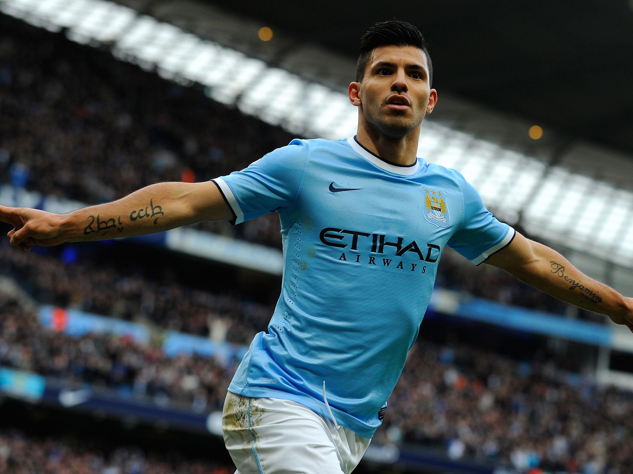 Sergio Aguero nearing return from injury for Manchester ...
