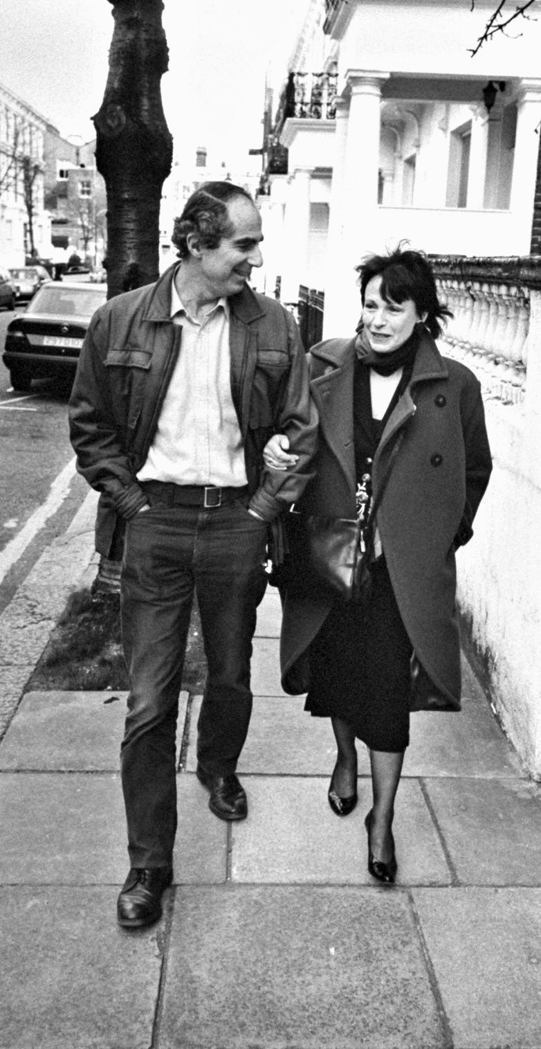 Literary assaults: Philip Roth with second wife, Claire Bloom
