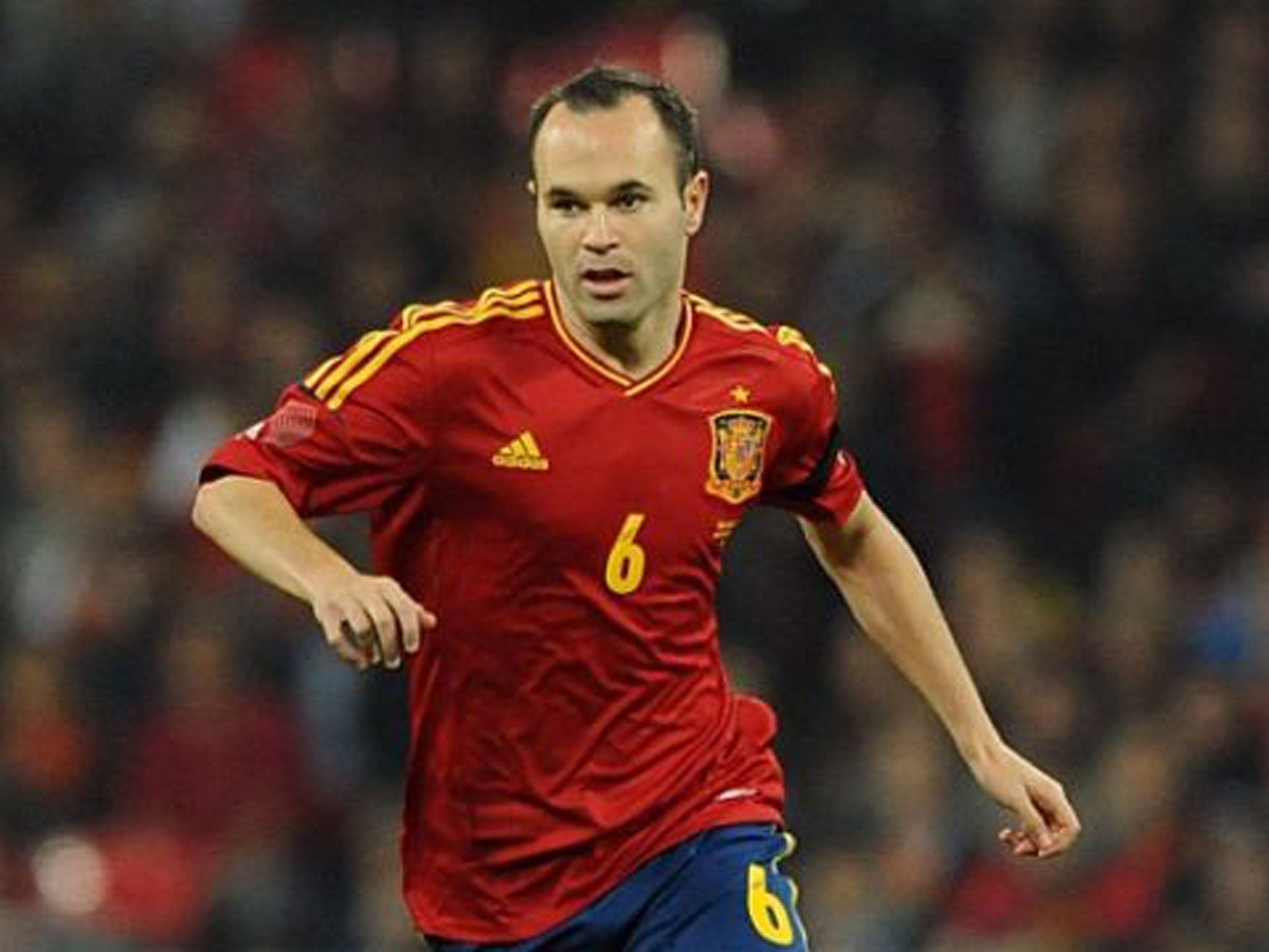 Andres Iniesta (Barcelona) Not quite as improbable as it sounds. Iniesta’s contract expires in 2015 and negotiations on a new deal have stalled. David Moyes has castigated his midfield for their inability to pass and there are none better at tha