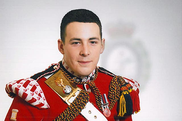 Drummer Lee Rigby, 2nd Battalion The Royal Regiment of Fusiliers. Michael Adebolajo and Michael Adebowale have been found guilty of murdering Rigby outside Woolwich barracks in south-east London 
