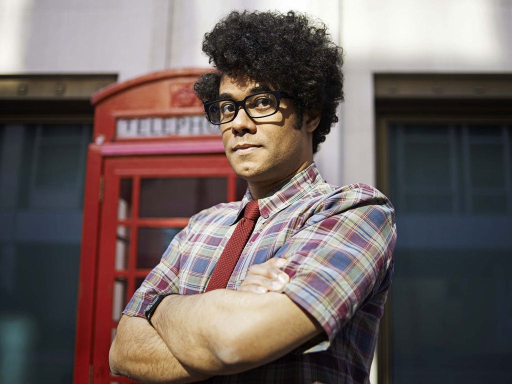 Richard Ayoade as Moss in the IT Crowd
