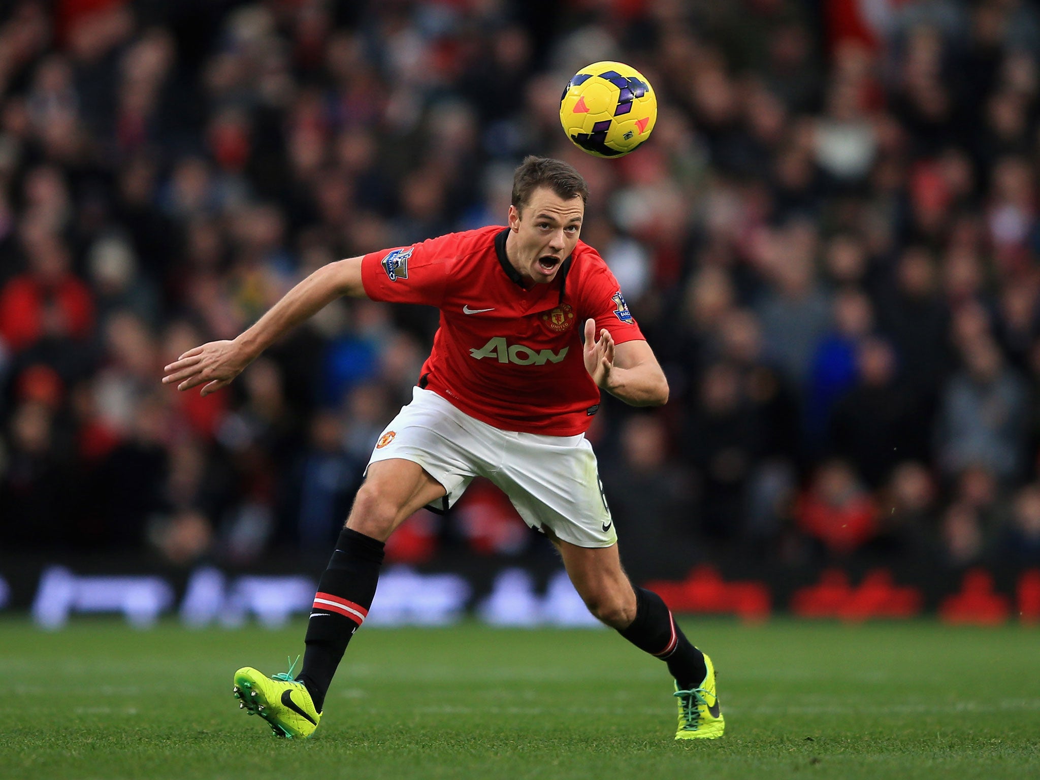 Jonny Evans admits that his place in the Manchester United first team is not a given despite starting the past four matches