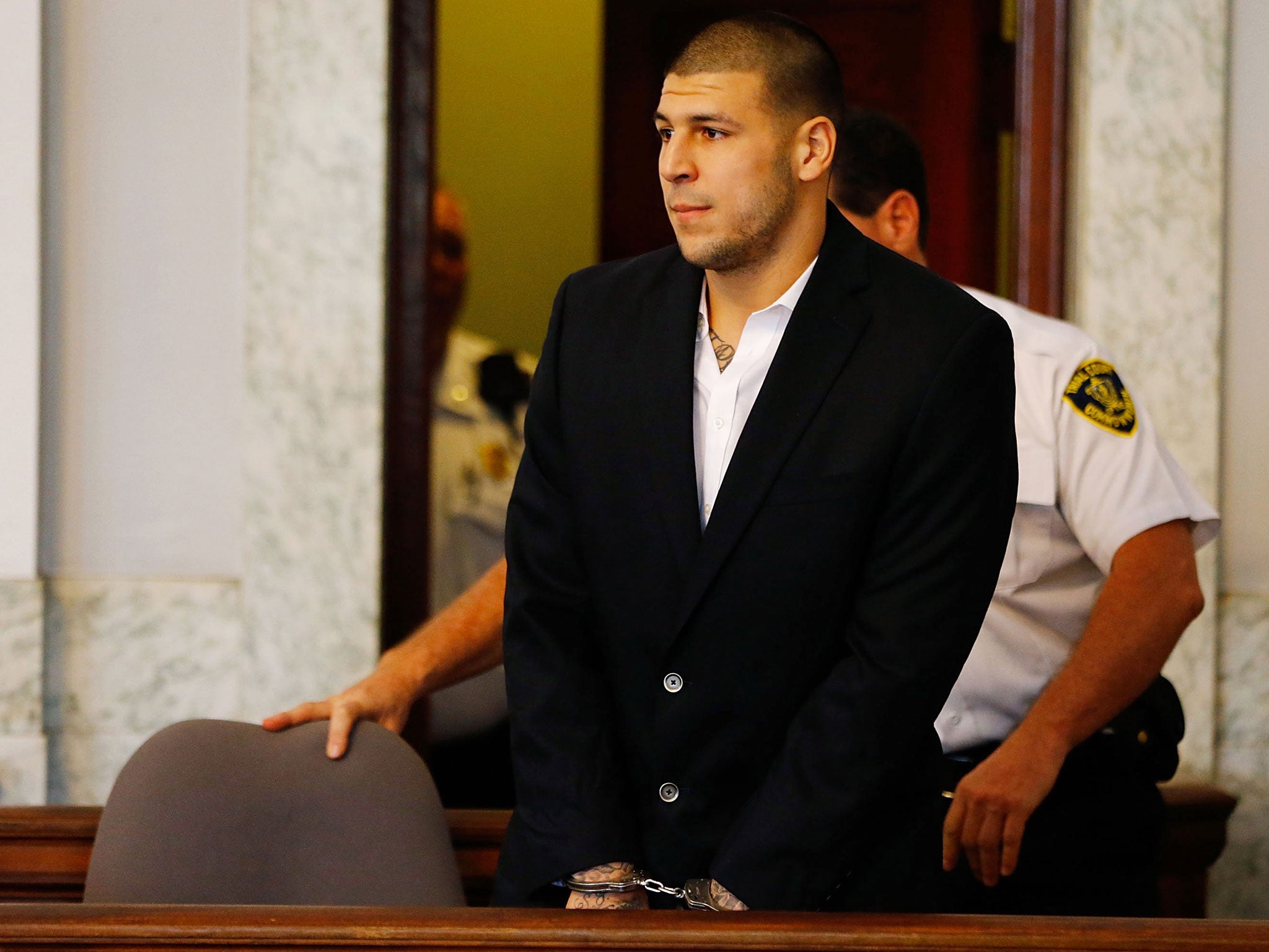 Hernandez killed himself in prison in April