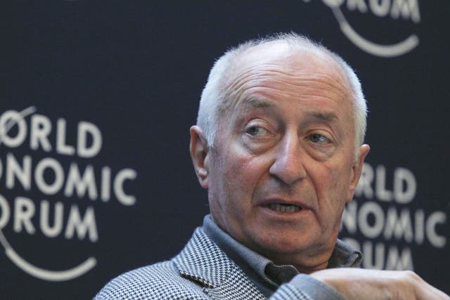 Mackay in Davos in 2012; he was seen as visionary, cerebral and measured 