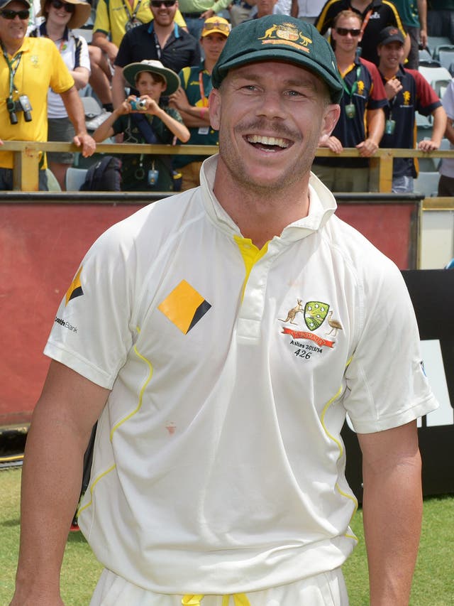 David Warner is the top scorer in the current Ashes series and has moved up to 11th in the world