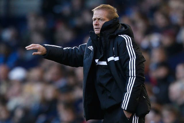 West Brom assistant manager Keith Downing will take charge of their Premier League match against Hull this weekend