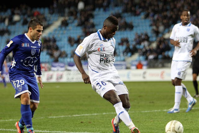 Auxerre's Paul-Georges Ntep
