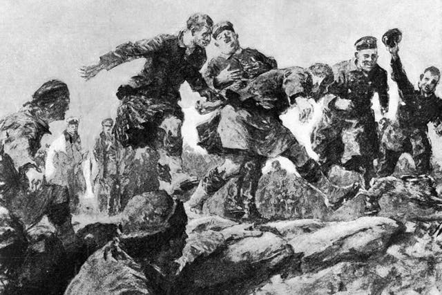 Yuletide truce: The unofficial 1914 ceasefire when British and German soldiers came out of their trenches to play football and sing carols