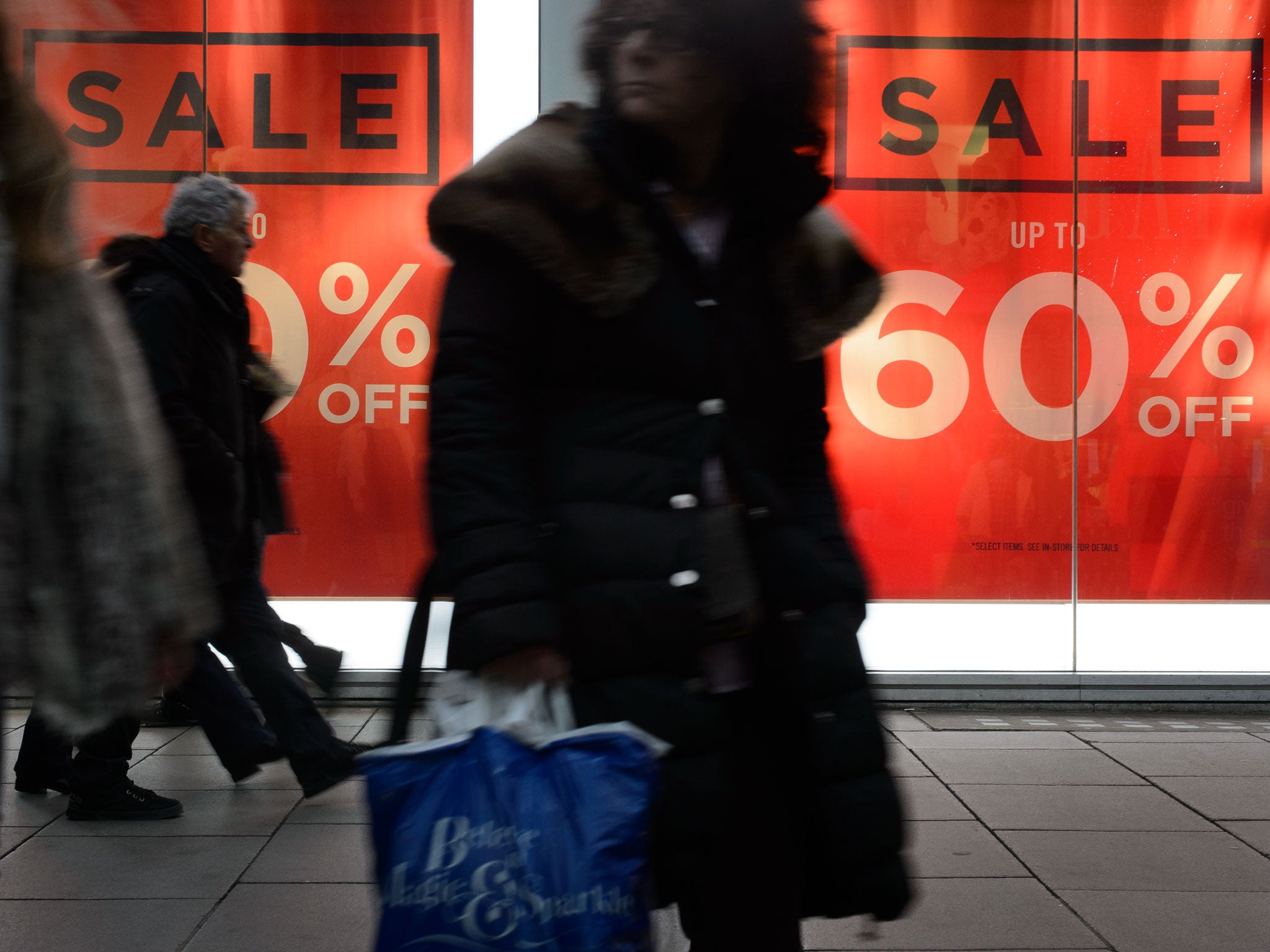 Retailers in the UK have panicked and slashed prices after an unexpectedly slow Christmas