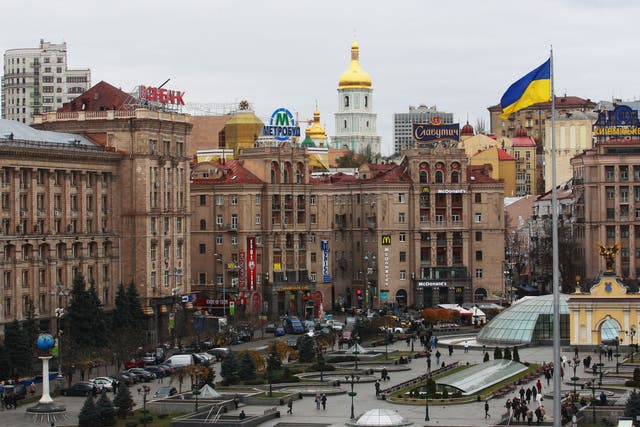 A general view of Kiev 