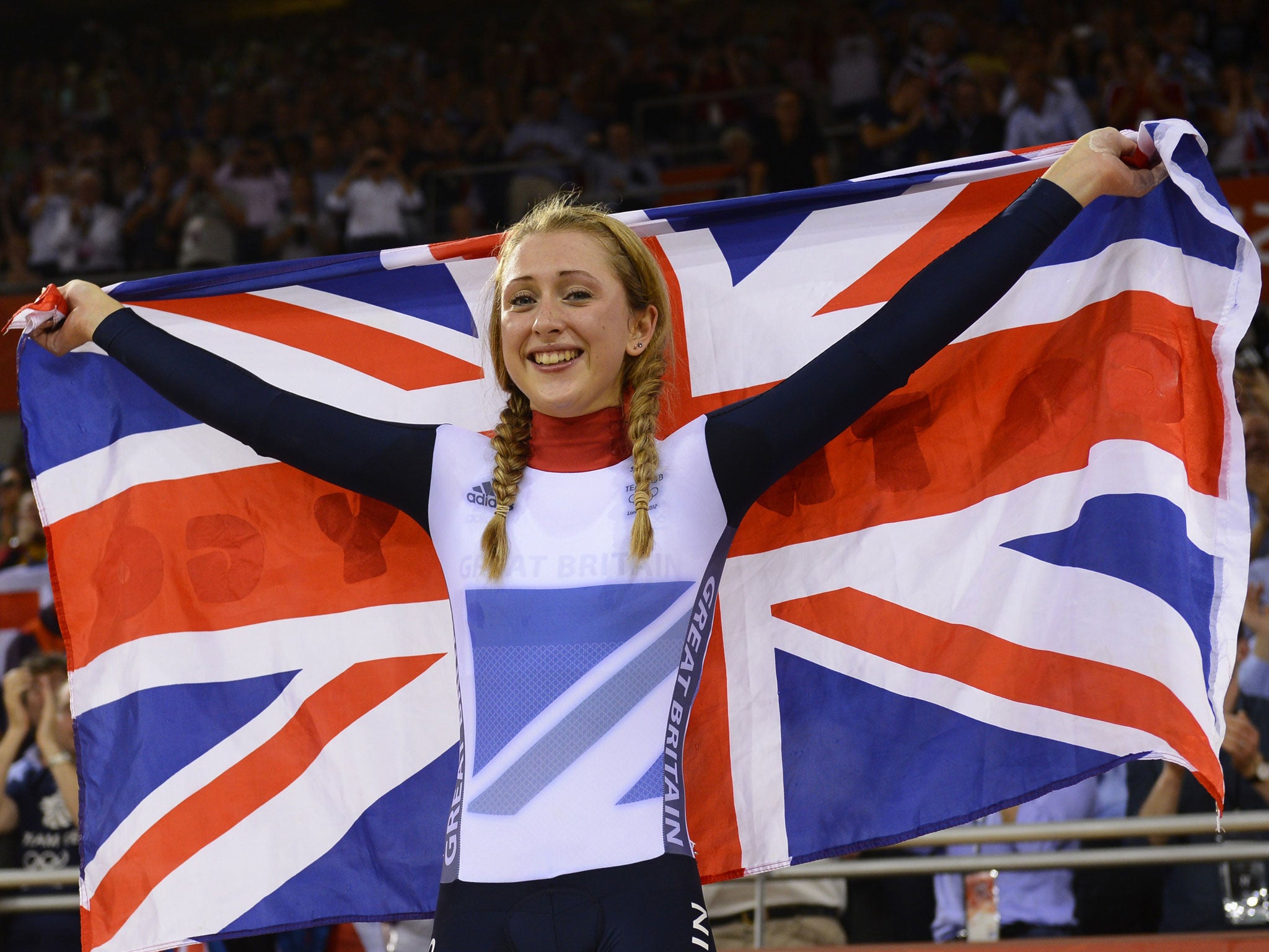 Today women are spoilt for choice in terms of sporting role models like cyclist Laura Trott