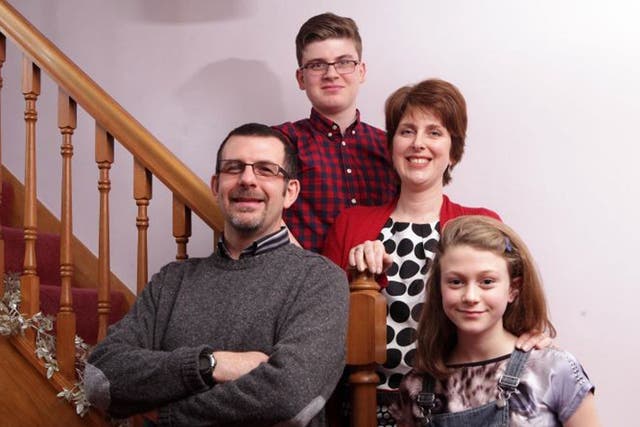 Stepping up: Ruth and Mike Holwill are saving for Euan and Freya’s futures