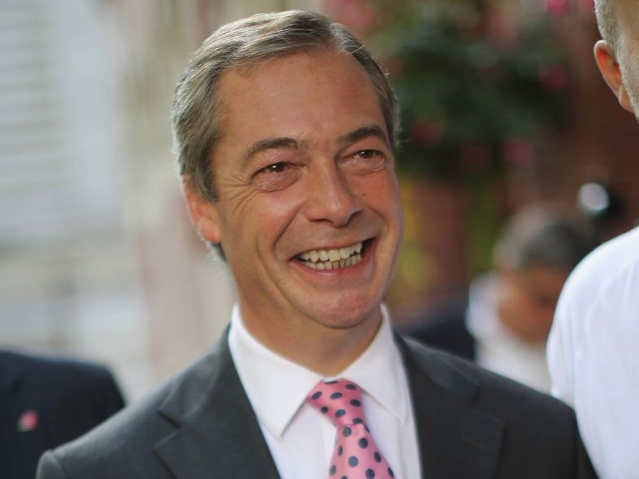 There was reason for Farage to smile this year