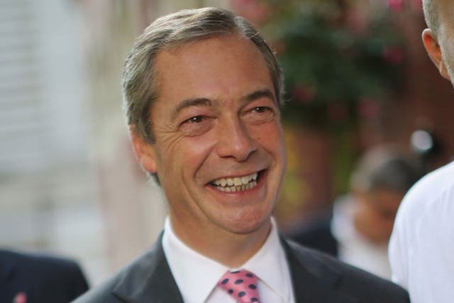 There was reason for Farage to smile this year