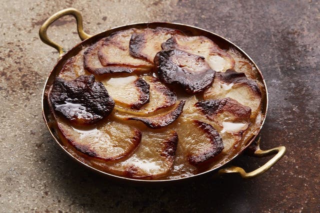 Mark's gamekeeper's potatoes will go well with his roast saddle of deer chasseur