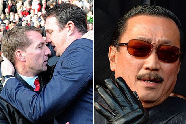 Brendan Rodgers has given his support to Malky Mackay as he faces the sack from Cardiff City owner Vincent Tan