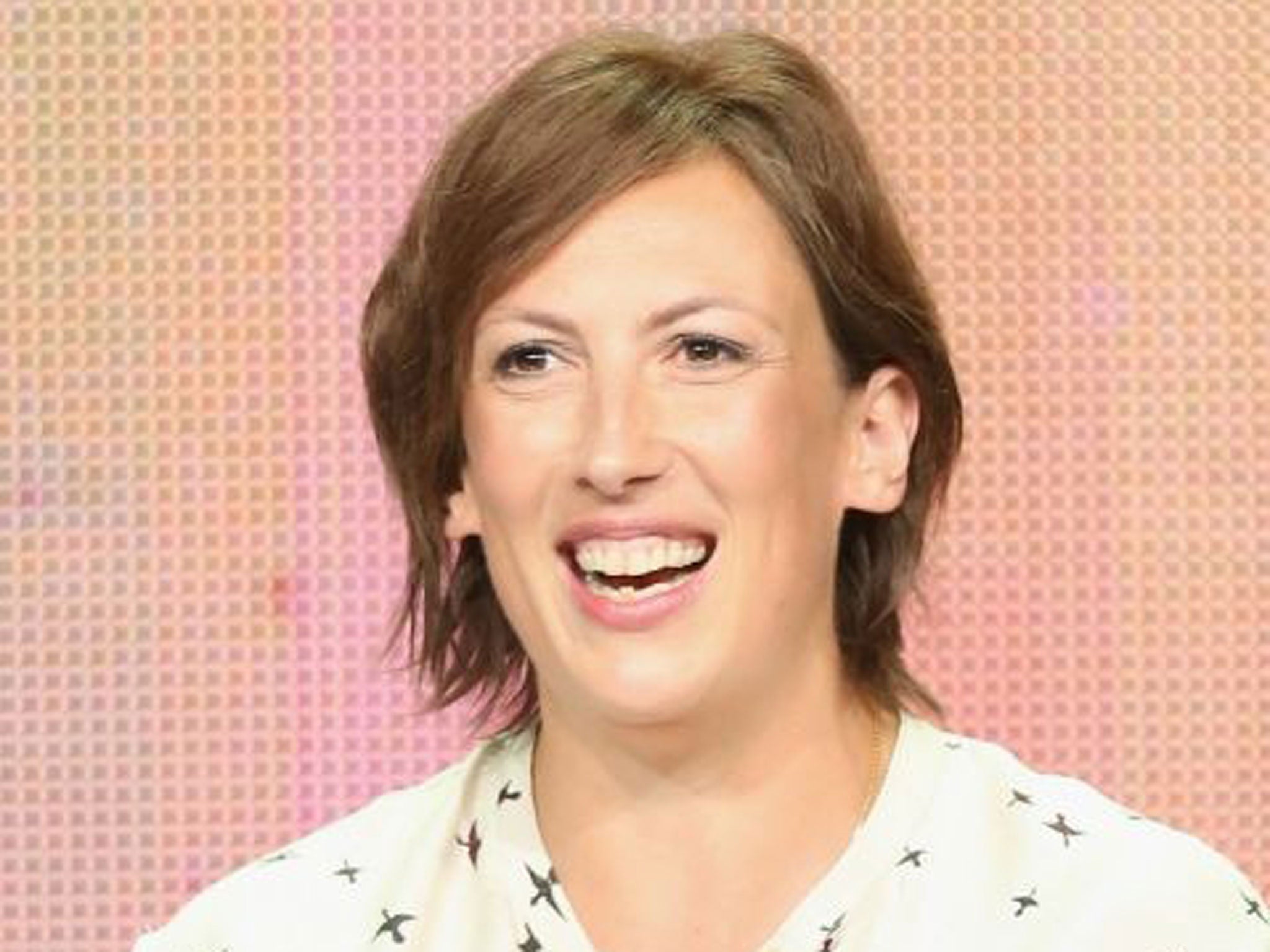 Miranda Hart says she only developed problems with how she looked after she left school and went to university