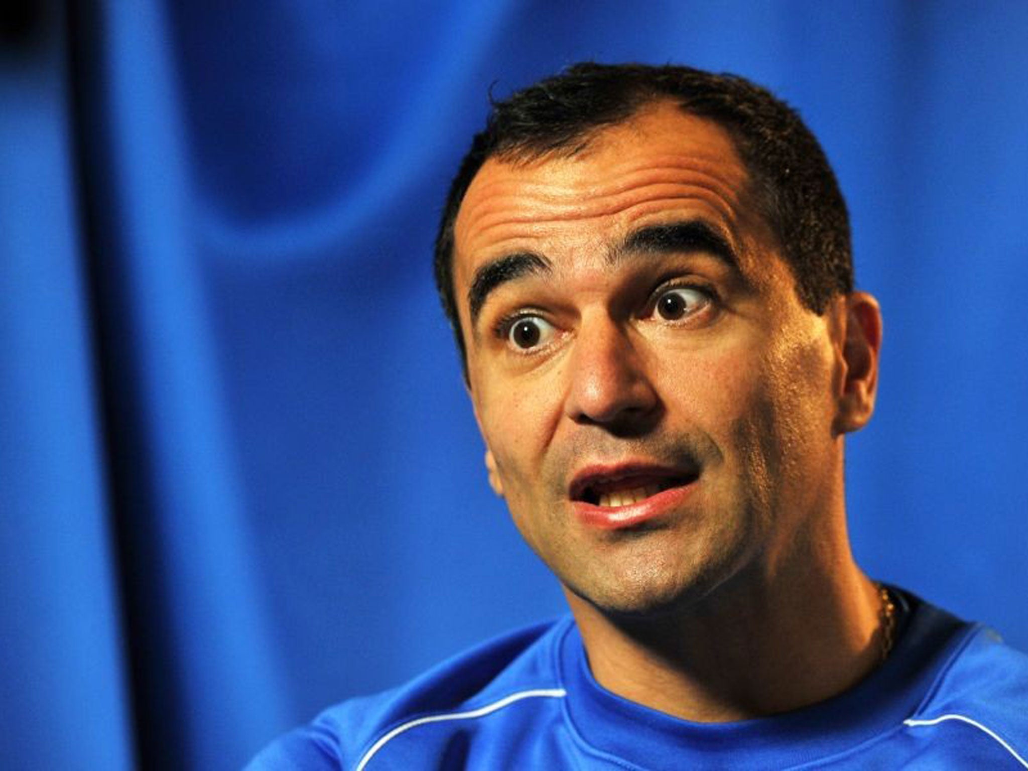 Clear view: Roberto Martinez insists players should learn from mistakes rather than fear making them