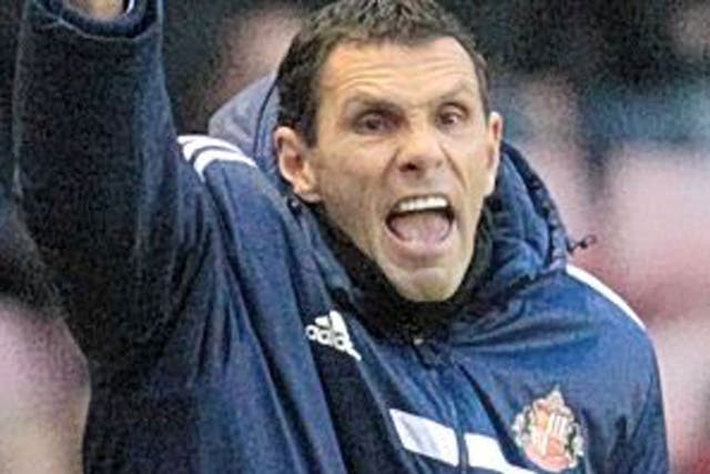 Gus Poyet’s Sunderland are currently bottom of the Premier League