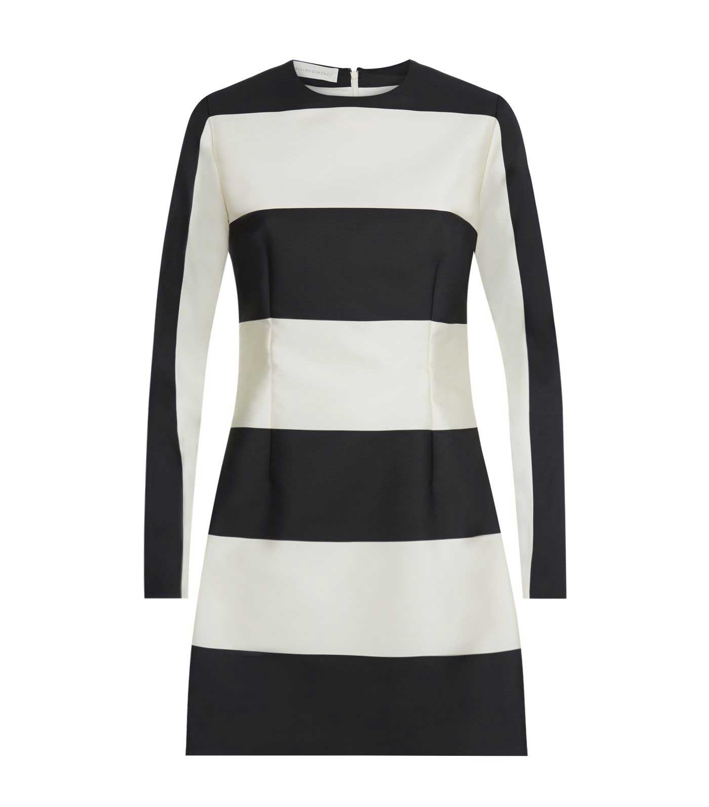 Stella McCartney dress in a timeless monochrome palette, from Harrods. Dress was £1,350, now £669; harrods.com