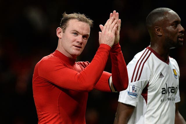 Wayne Rooney was quite happy to play in midfield for David Moyes on Saturday