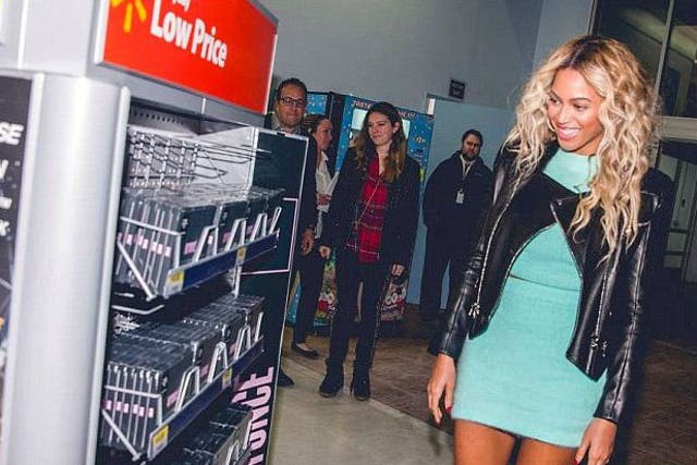 Why Beyonce went to Walmart to buy her own album