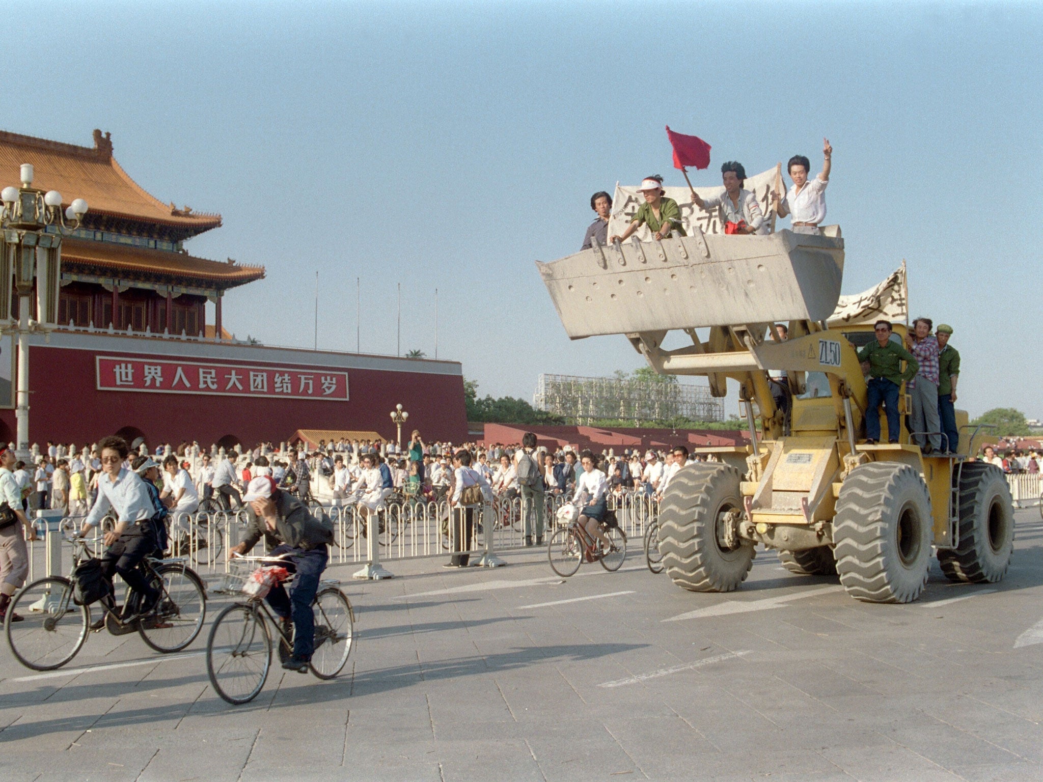 The events of Tiananmen Square inspired which play?