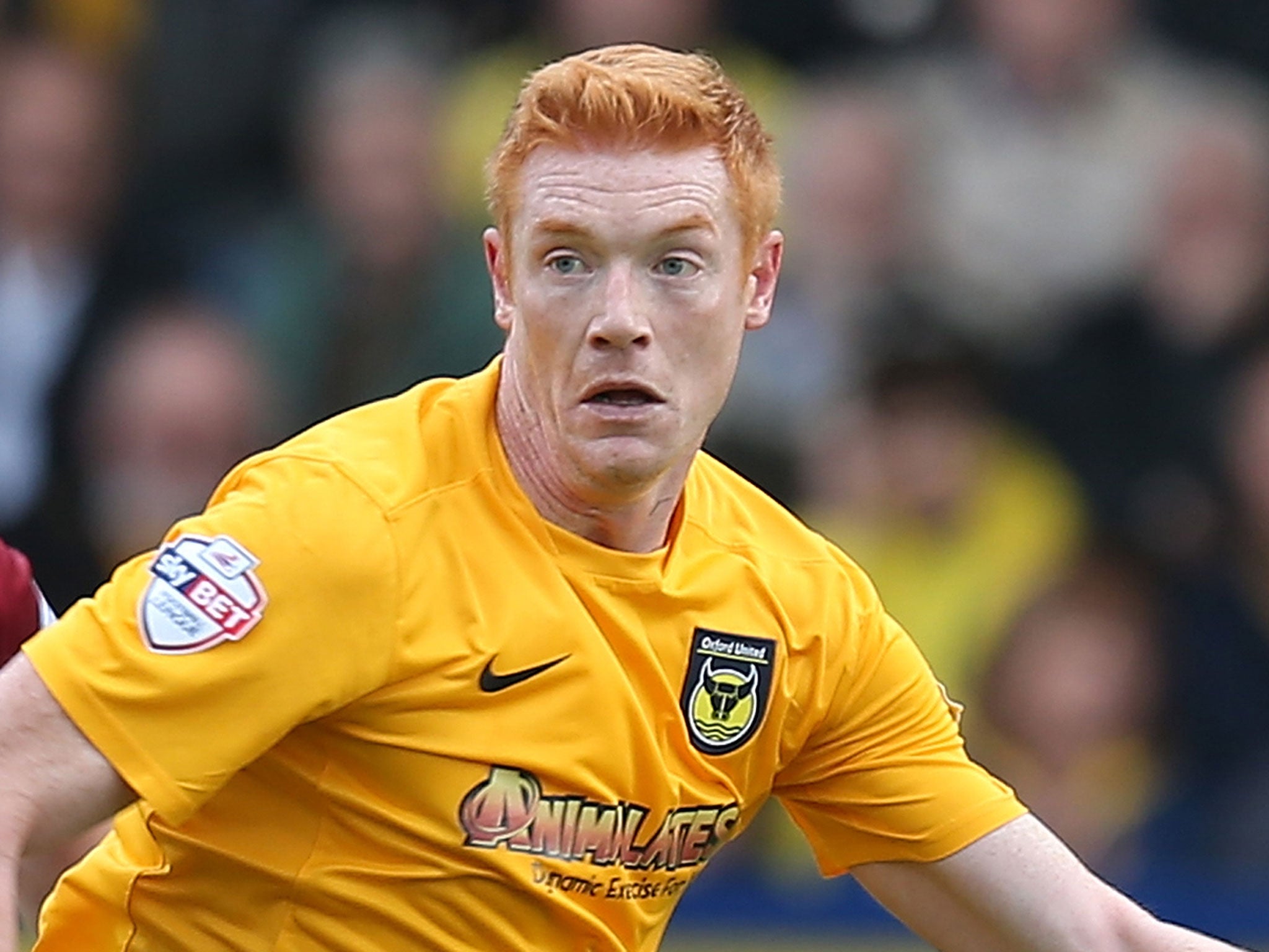 Dave Kitson in action for Oxford United