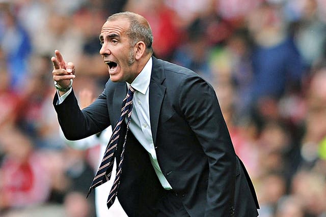 Paolo Di Canio said that if players turned up with mobile phones, he would throw them in the sea