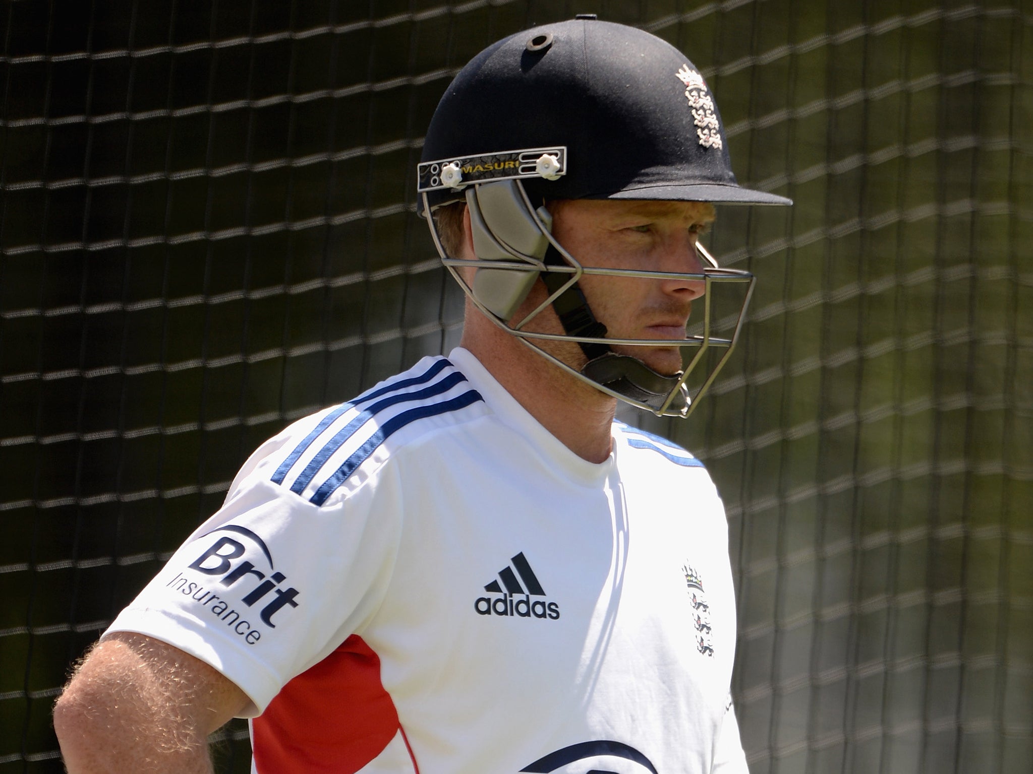 Ian Bell in the nets ahead of the Fourth Ashes Test against Australia at the MCG